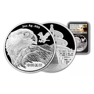 2023 2oz China Golden Eagle .999 Silver Medal NGC PF70UC First Releases (4)