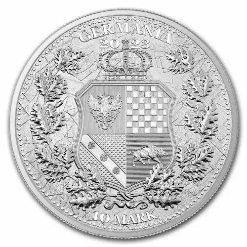 2023 2oz Germania .9999 Silver Allegories: Galia and Germania Coin [DUPLICATE for #546048] (4)