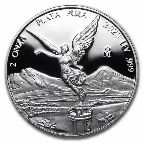 2023 2oz Mexican Proof Silver Libertad