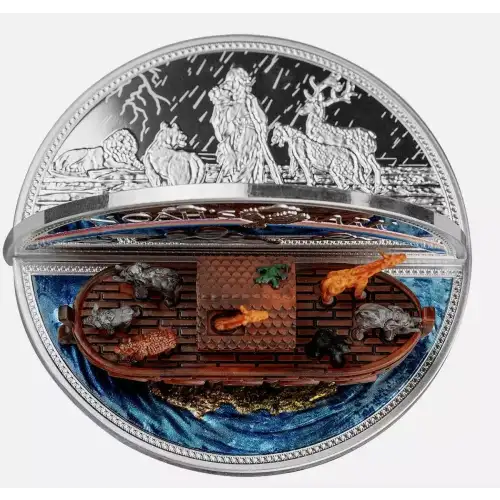 2023 2oz Niue 3D Noah's Ark .999 Silver Coin (2)