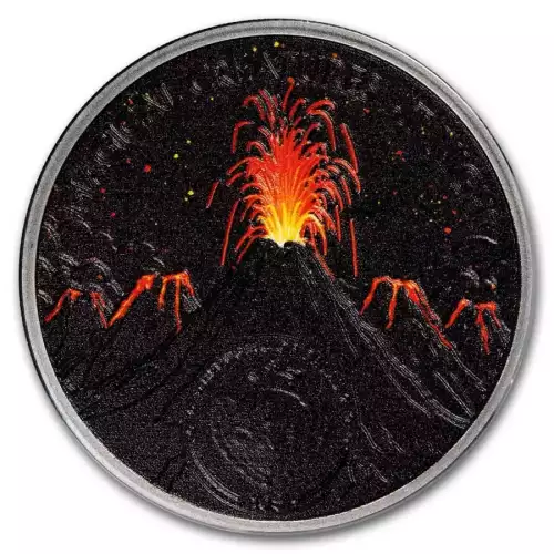 2023 2oz Palau Magical Creatures at Night - Phoenix .999 Silver Coin (5)