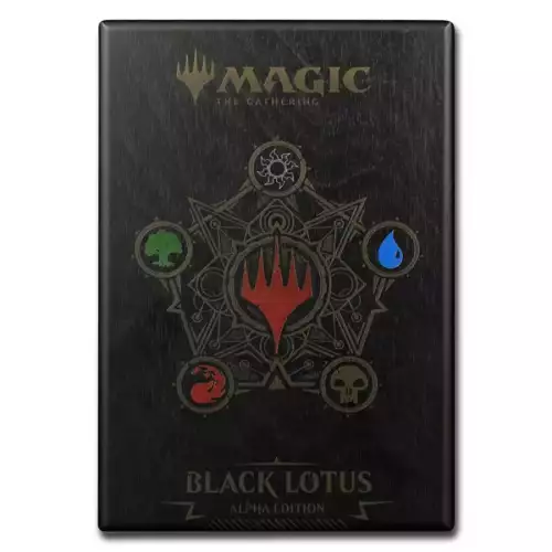 2023 2oz Samoa Magic the Gathering Black Lotus Alpha Edition .999 Silver Coin (4)