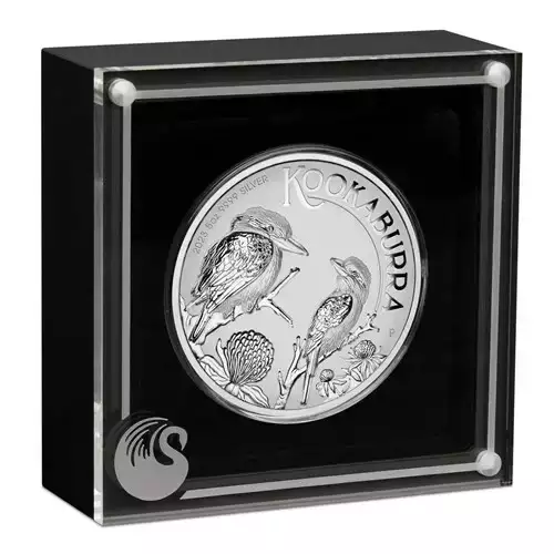 2023 5oz Australia Perth Mint Silver Kookaburra Incused Coin (5)