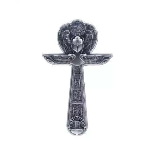 2023 Korea Ankh Stacker 2 oz .999 Silver Medal - Bullion