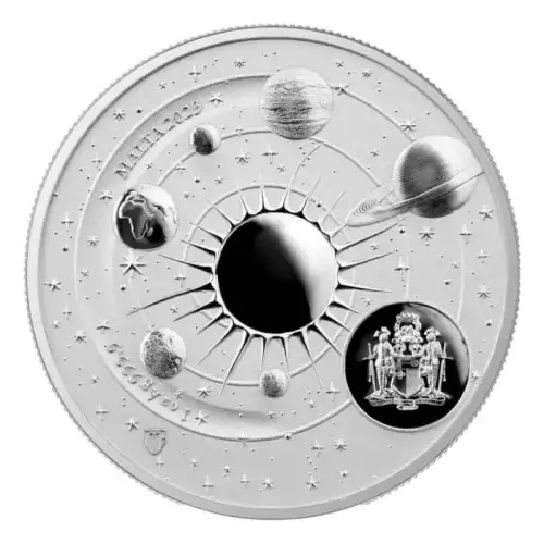 2023 Malta 1oz Copernicus .9999 Silver BU Coin