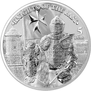 2023 Malta 1oz Copernicus .9999 Silver BU Coin [DUPLICATE for #546343] (2)