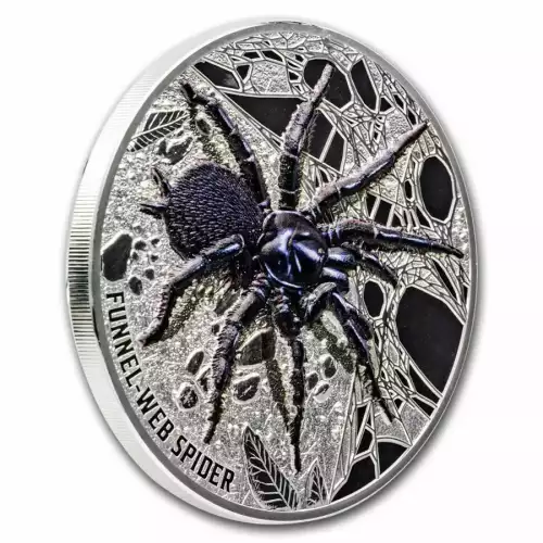 2023 Niue Funnel Web Spider 5 oz Silver Coin (3)