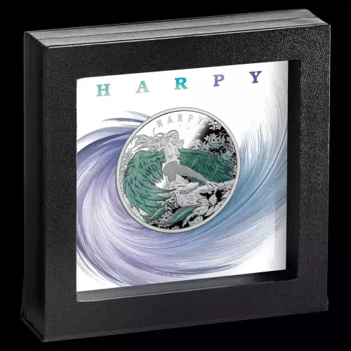 2023 Niue Haunting Harpy 1 oz Silver Coin (3)