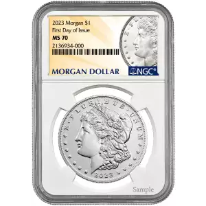 2023 S Morgan Silver Dollar - NGC MS 70 FDOI