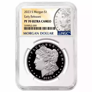 2023 S Morgan Silver Dollar - NGC PF 70 DCAM Early Releases