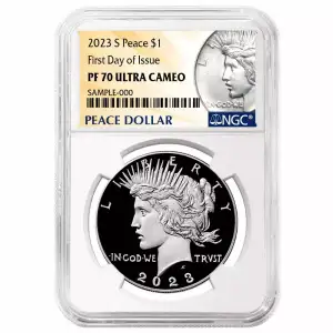 2023 S Peace Silver Dollar - NGC PF 70 DCAM FDOI