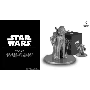 2023 Star Wars Yoda 150 Gram .999 Silver Statue