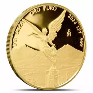 2024 1/10 oz Mexico Libertad .999 Gold Proof Coin (3)