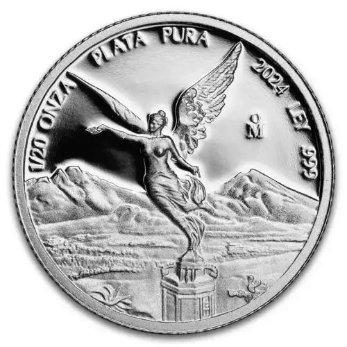 2024 1/20oz Mexican Proof .999 Silver Libertad  (4)