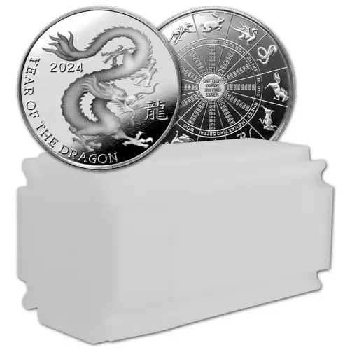 2024 1 oz Highland Mind Dragon.999 Silver Round