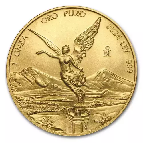 2024 1 oz Mexico Libertad .999 Gold BU Coin