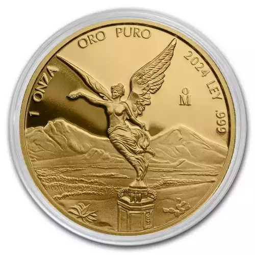 2024 1 oz Mexico Libertad .999 Gold Proof Coin (2)