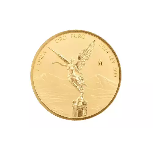 2024 1 oz Mexico Libertad .999 Gold Reverse Proof Coin