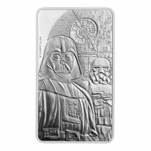 2024 10oz Great Britain Royal Mint Star Wars: Dark Side .9999 Silver Bar (3)