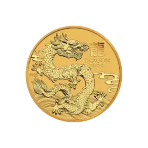 2024 1/20oz Australian Perth Mint Gold Lunar III: Year of the Dragon (3)