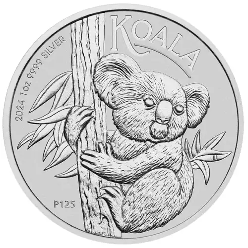 2024 1oz Australia Perth Mint .9999 Silver Koala Coin