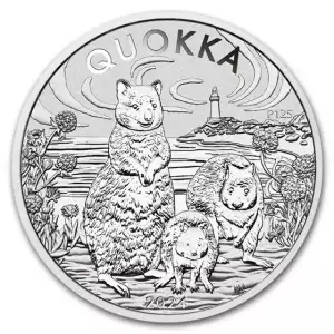 2024 1oz Australia Quokka .9999 Silver BU Coin  (3)