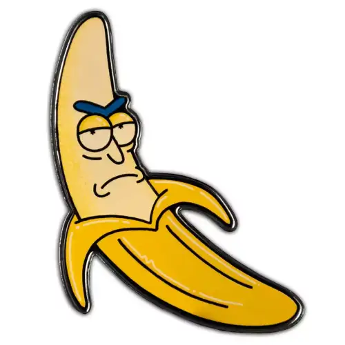 2024 1oz Barbados Rick & Morty Banana .999 Silver Coin