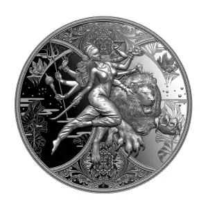 2024 1oz Cameroon Durga .9999 Silver Bullion Coin
