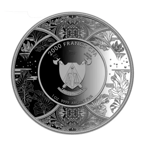 2024 1oz Cameroon Durga .9999 Silver Bullion Coin (2)