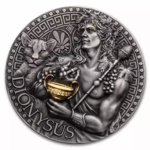 2024 1oz Cameroon Greek Mythology Dionysus .999 Silver Coin (5)