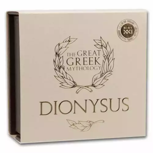 2024 1oz Cameroon Greek Mythology Dionysus .999 Silver Coin (3)