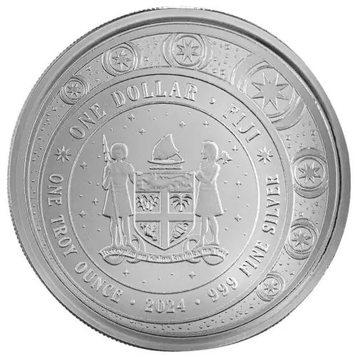 2024 1oz Fiji Unicorn .999 Silver Proof-like Coin (2)