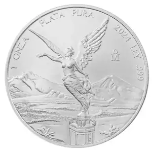 2024 1oz  Mexican .999 Silver Libertad