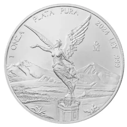 2024 1oz  Mexican .999 Silver Libertad