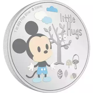 2024 1oz Niue Disney Baby Little Hugs - Boy .999 Silver Coin