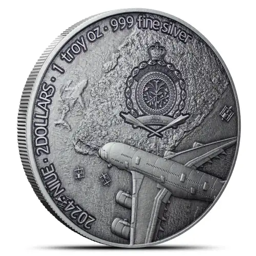 2024 1oz Niue World Travel United States .999 Silver Coin (2)