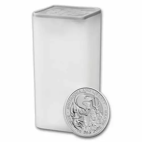 2024 1oz Royal Mint Liberty and Britannia .999 Silver Coin (4)