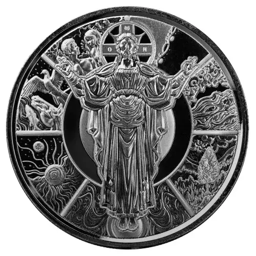 2024 1oz Scottsdale Mint Samoa Jesus Collection The Creator .999 Silver Coin BU (4)