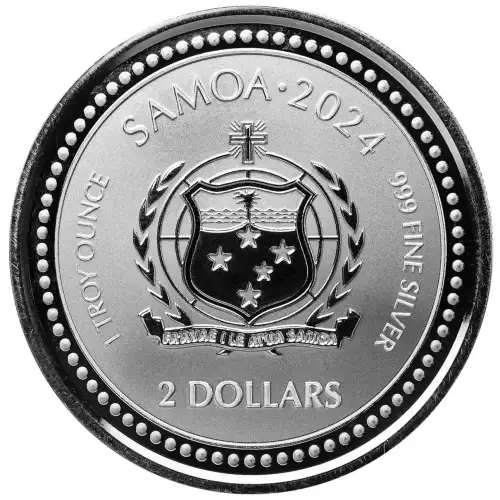 2024 1oz Scottsdale Mint Samoa Jesus Collection The Creator .999 Silver Coin BU (2)