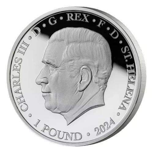 2024 1oz St Helena Goddess Cybele .999 Silver Proof Coin (2)