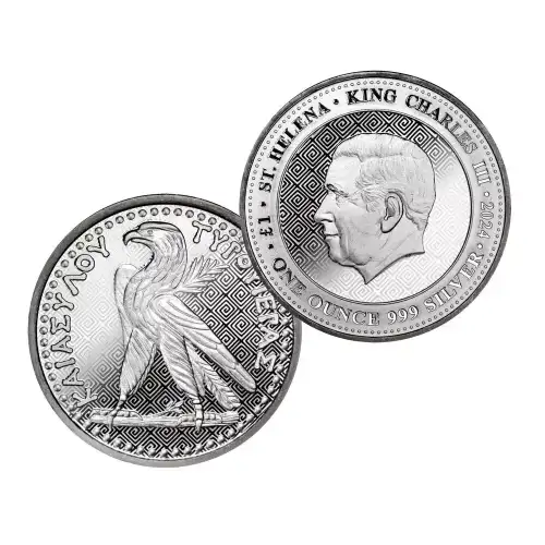2024 1oz St. Helena Shekel of Tyre .999 Silver Coin (2)