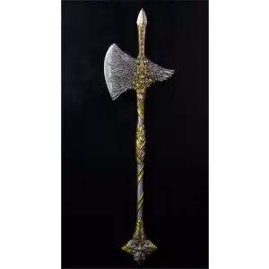 2024 2.5oz South Korea Halberd of St. Raphael Yellow Gold Gilt .999 Silver Medal