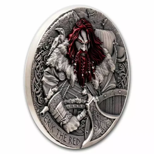 2024 2oz Cameroon Way to Valhalla Series - Erik the Red .999 Silver Coin (3)