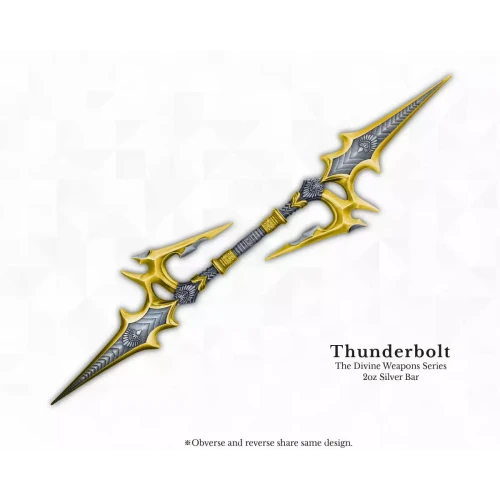 2024 2oz Korea The Divine Weapons Series: Thunderbolt .999 Silver Medal (4)