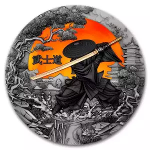 2024 2oz Niue The Warrior's Path Series: Bushido .999 Silver Coin (5)