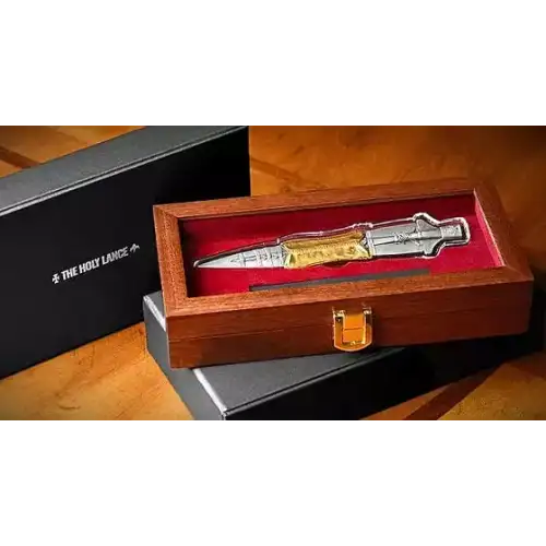 2024 2oz Samoa The Holy Lance Shaped .999 Silver Coin (4)