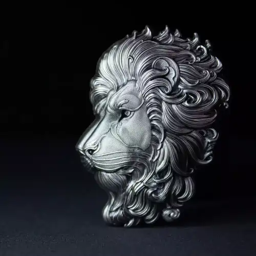 2024 2oz South Korea The Lion .999 Silver Stacker
