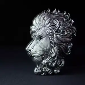2024 2oz South Korea The Lion .999 Silver Stacker