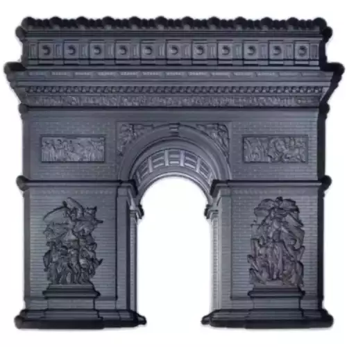 2024 2oz South Korea Triumphal Arch .999 Silver Stacker (3)