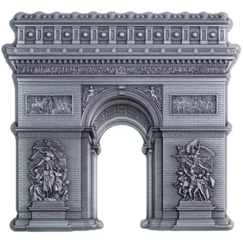 2024 2oz South Korea Triumphal Arch .999 Silver Stacker (2)